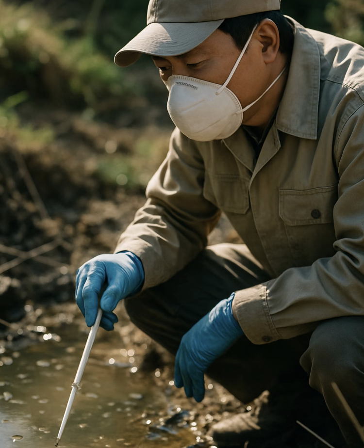흰줄숲모기 암수 구별, 피 빠는 놈은 따로 있다? (암컷의 비밀)