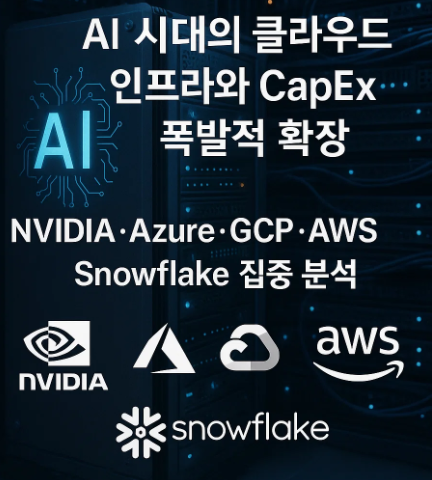 클라우드 인프라와 CapEx의 폭발적 확장