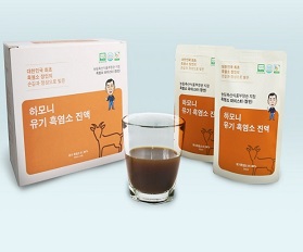 유기흑염소진액