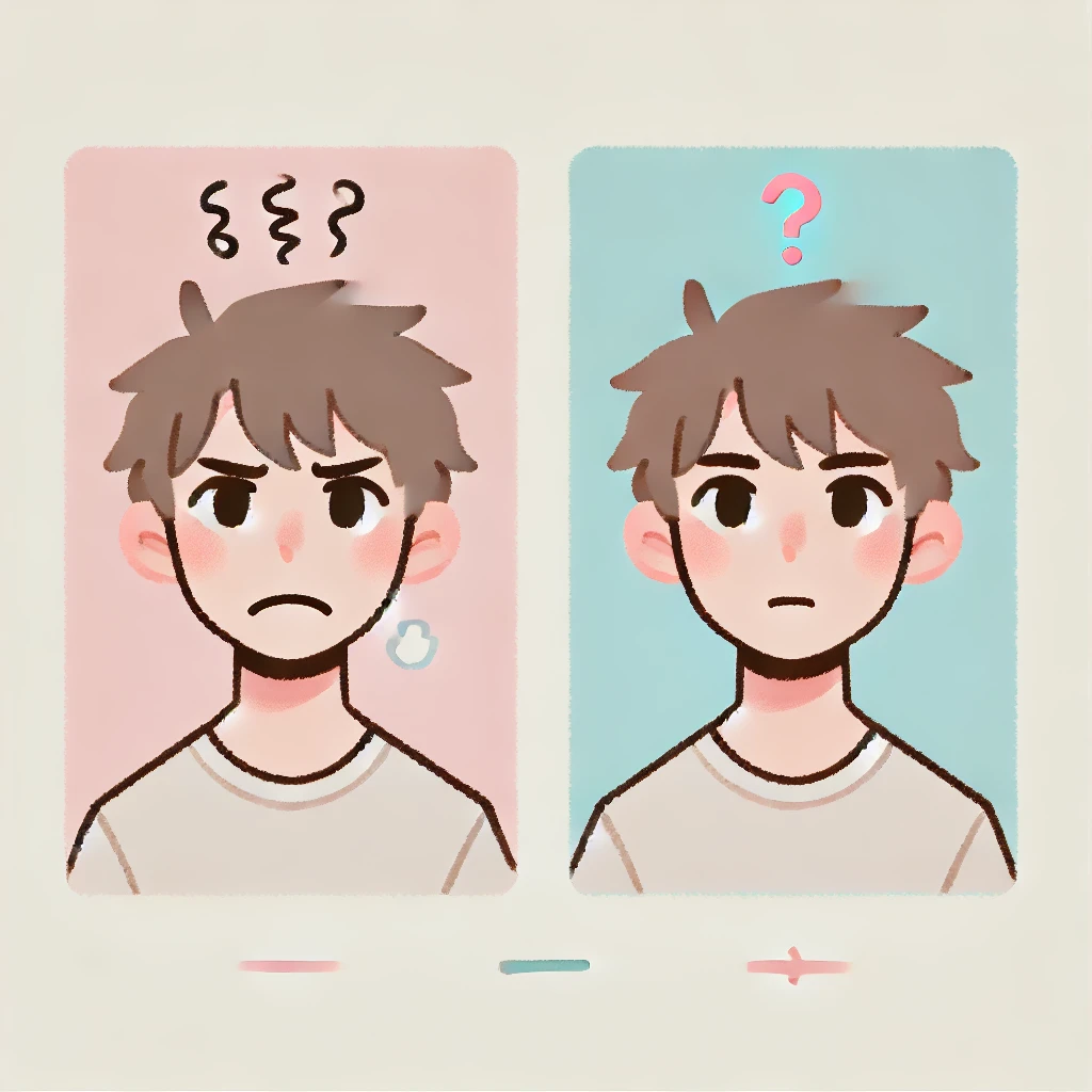 중학교 1학년, 14세 사춘기 감정 돌파, 감정 폭풍 관련 이미지