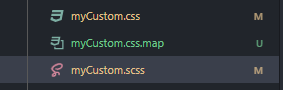 vscode-scss