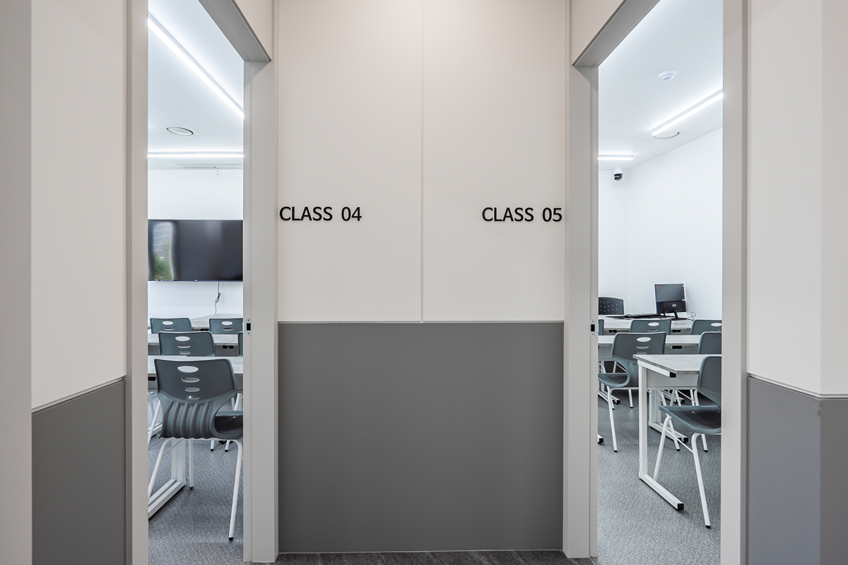 강의실입구레이아웃