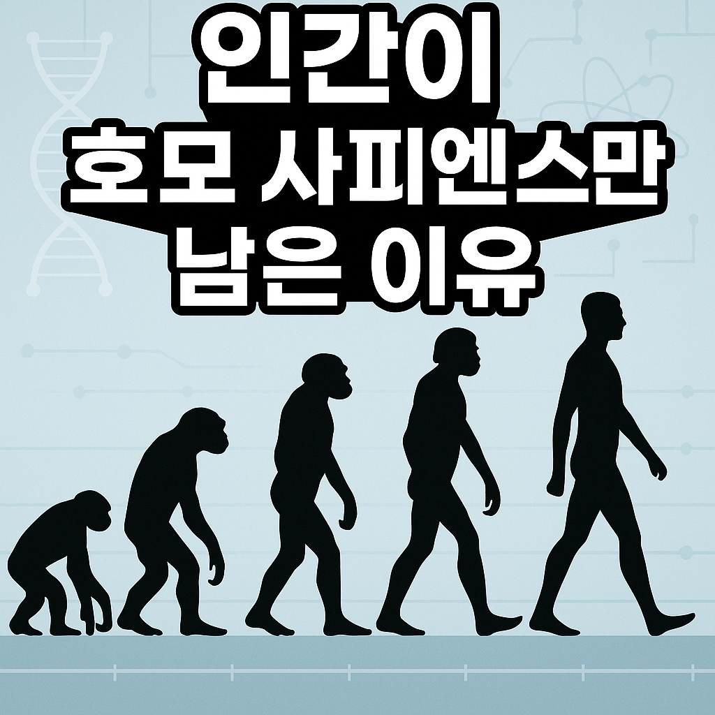 인간이 호모 사피엔스만 남은 이유