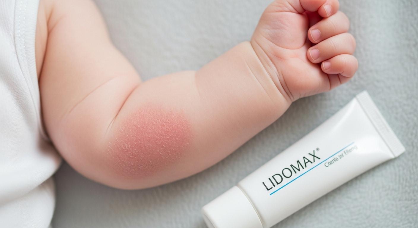 아기 피부염 리도맥스