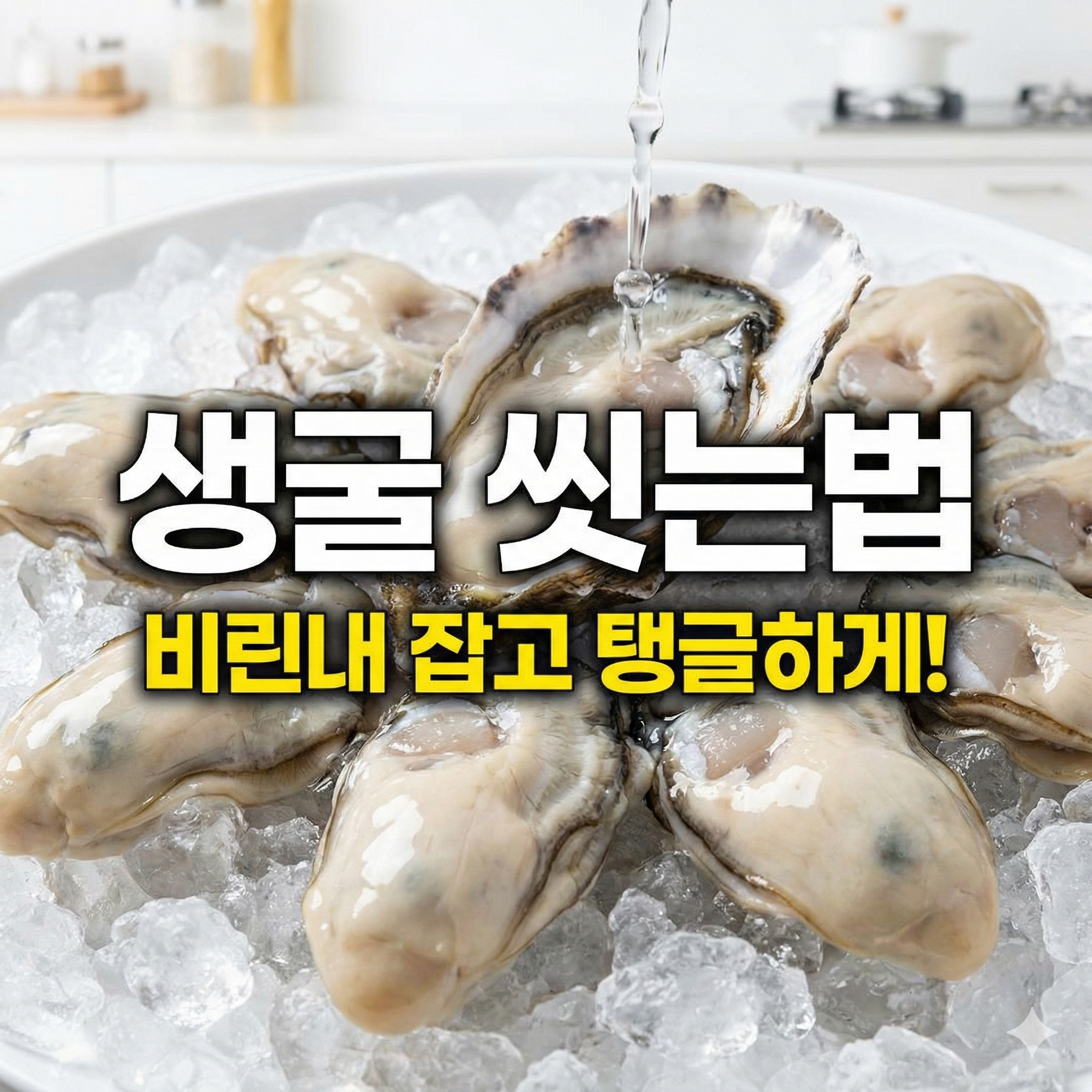 생굴 씻는법 비린내 제거와 노로바이러스 예방을 위한 완벽 가이드