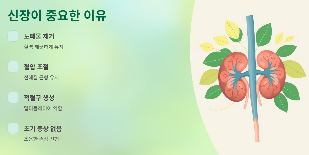 신장이 중요한 이유