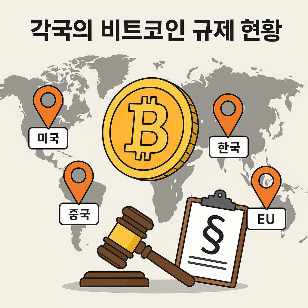 각국 비트코인 규제 현황