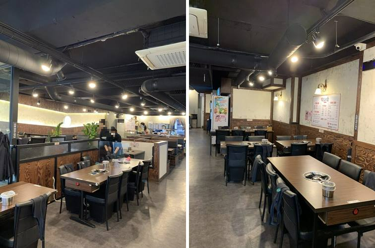 떡도리탕 내부 모습