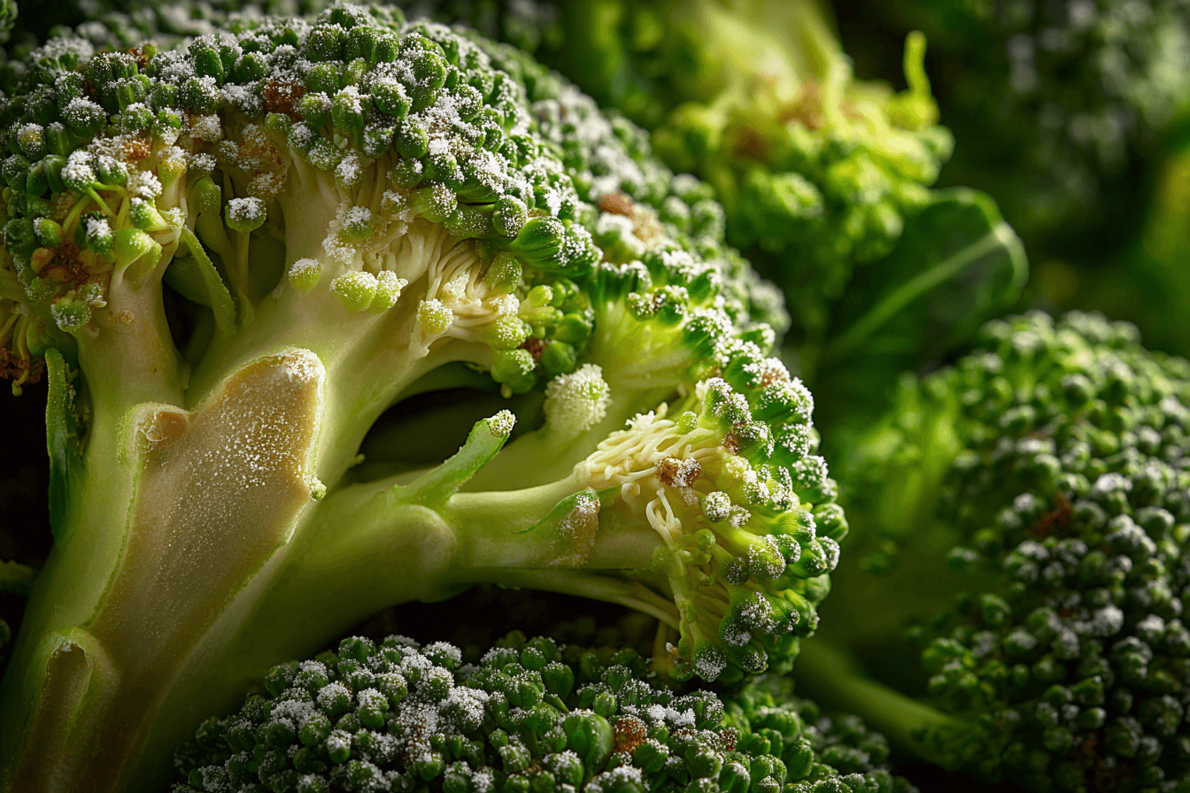 곰팡이-핀-브로콜리-확대-이미지