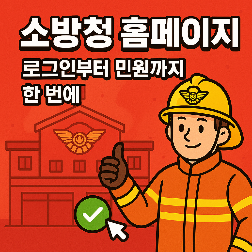 소방청 홈페이지 바로가기
