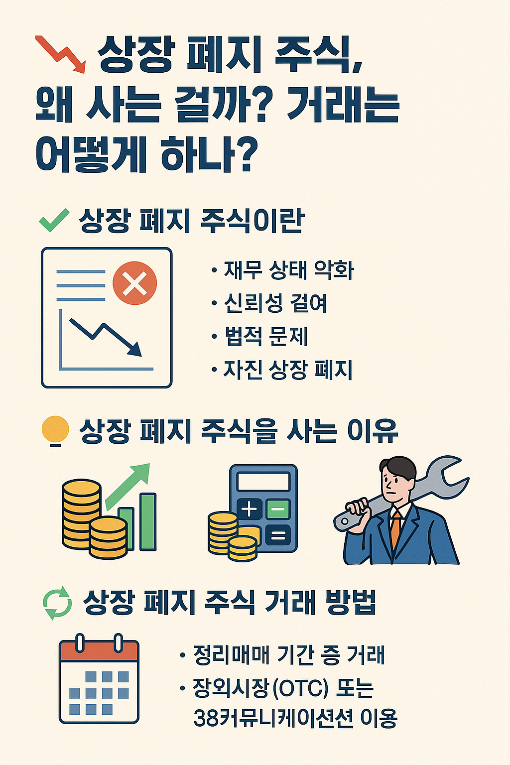 상장 폐지 주식 사는 이유