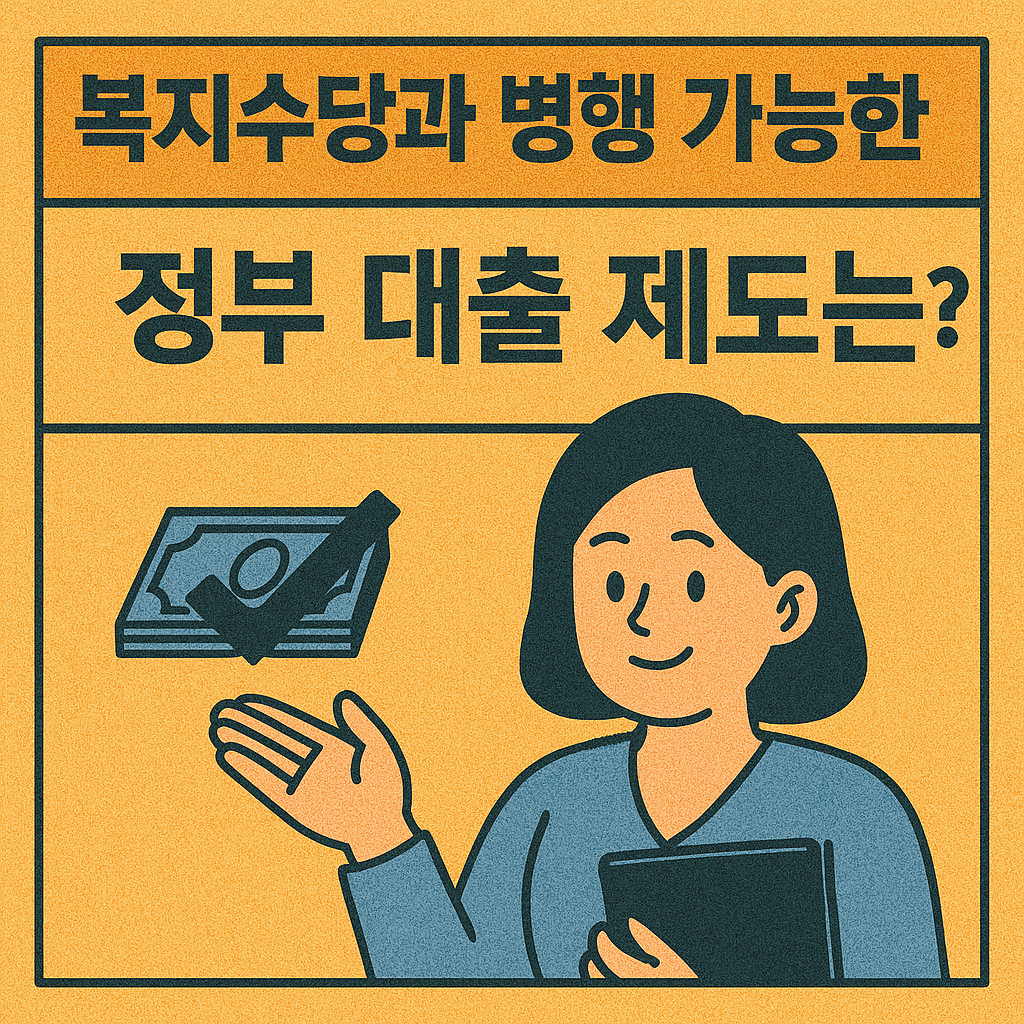 복지수당과 병행 가능한 정부 대출 제도는?