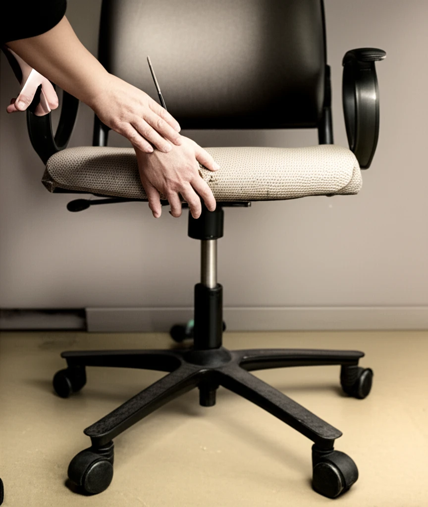 가성비 중고 의자, 내 몸에 맞게 고
