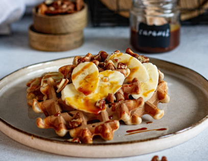 벨기에 대표 디저트 와플 사진