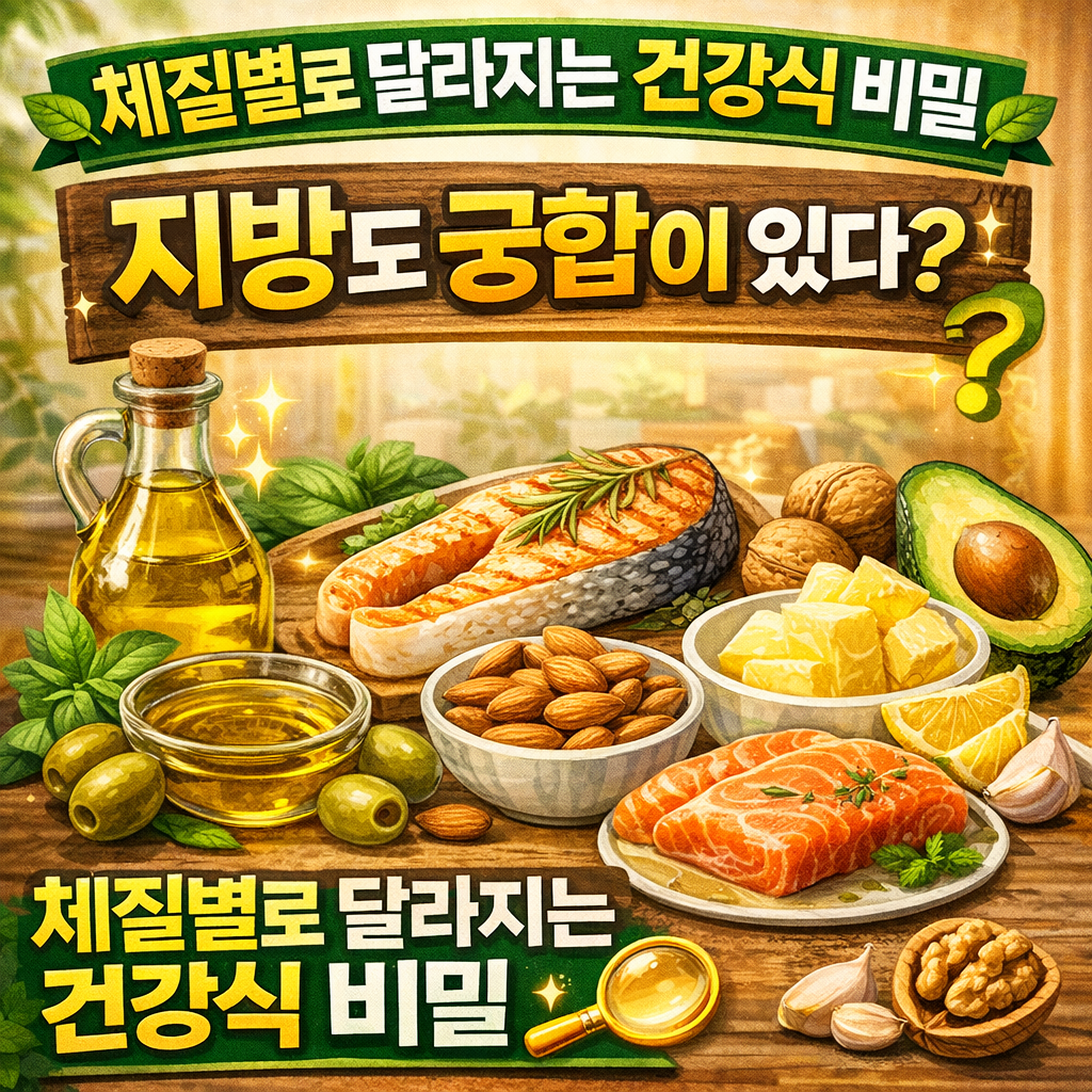 체질별 지방 활용법
