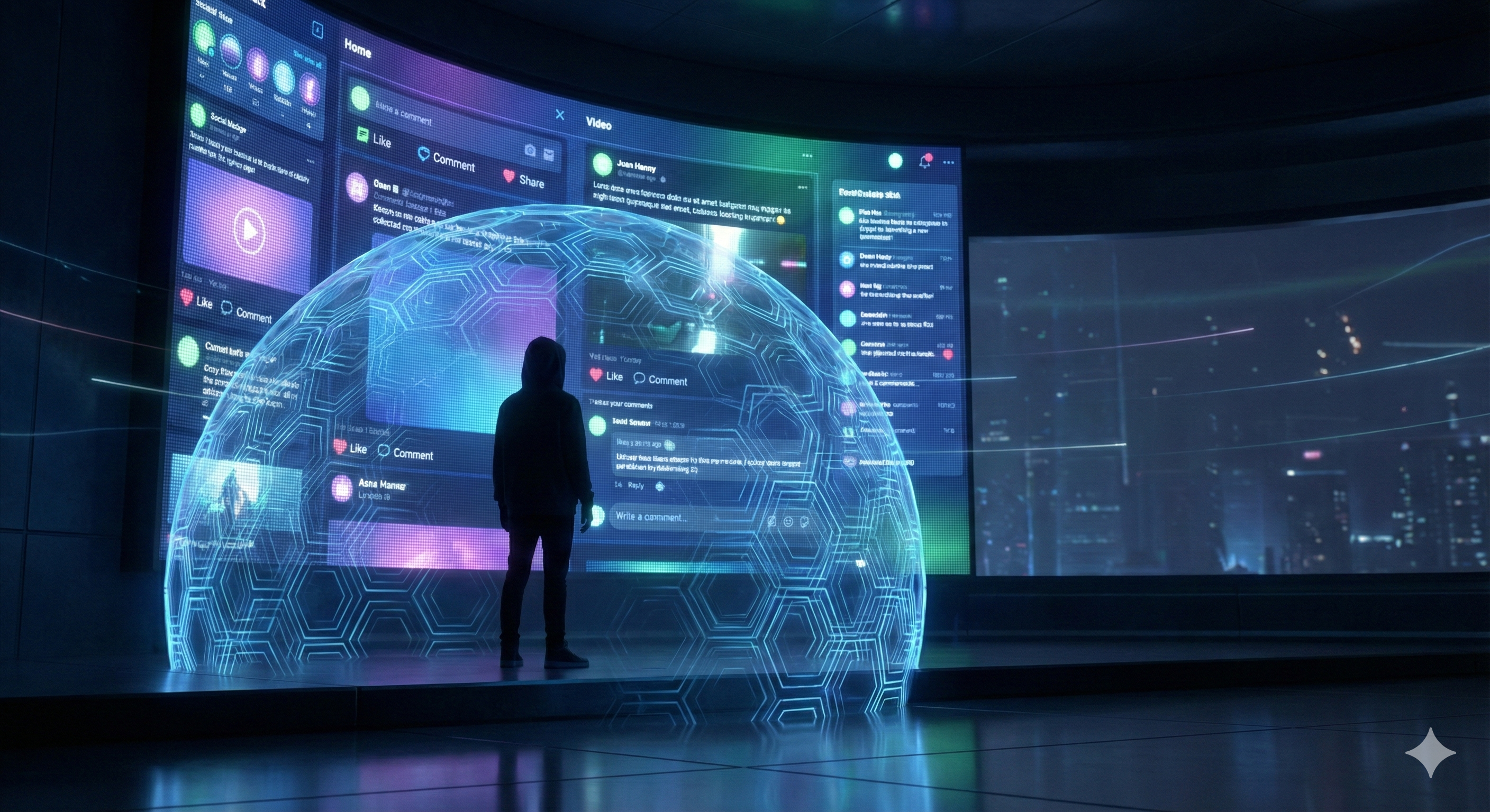 청소년과 디지털 세상의 단절보호