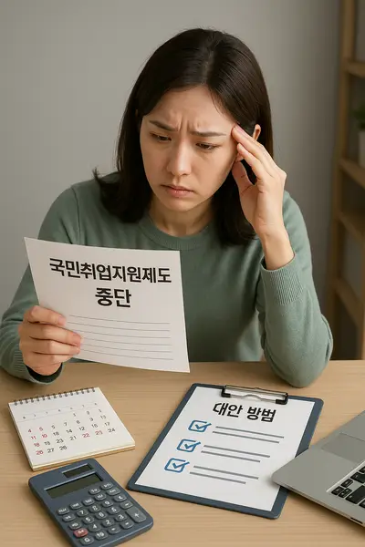 국취제 중단 시 불이익과 효과적인 대처 방법