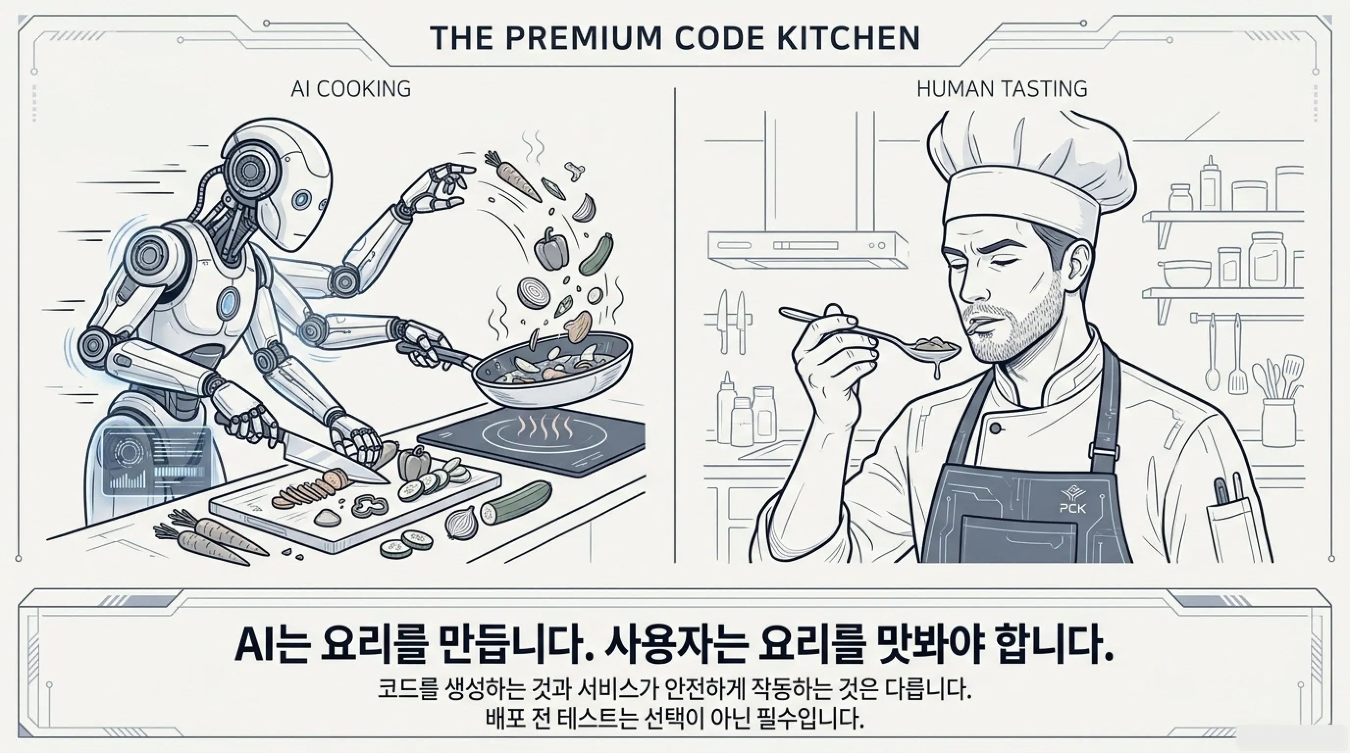 바이브 코딩 테스트 방법 AI가 만든 음식 맛보기