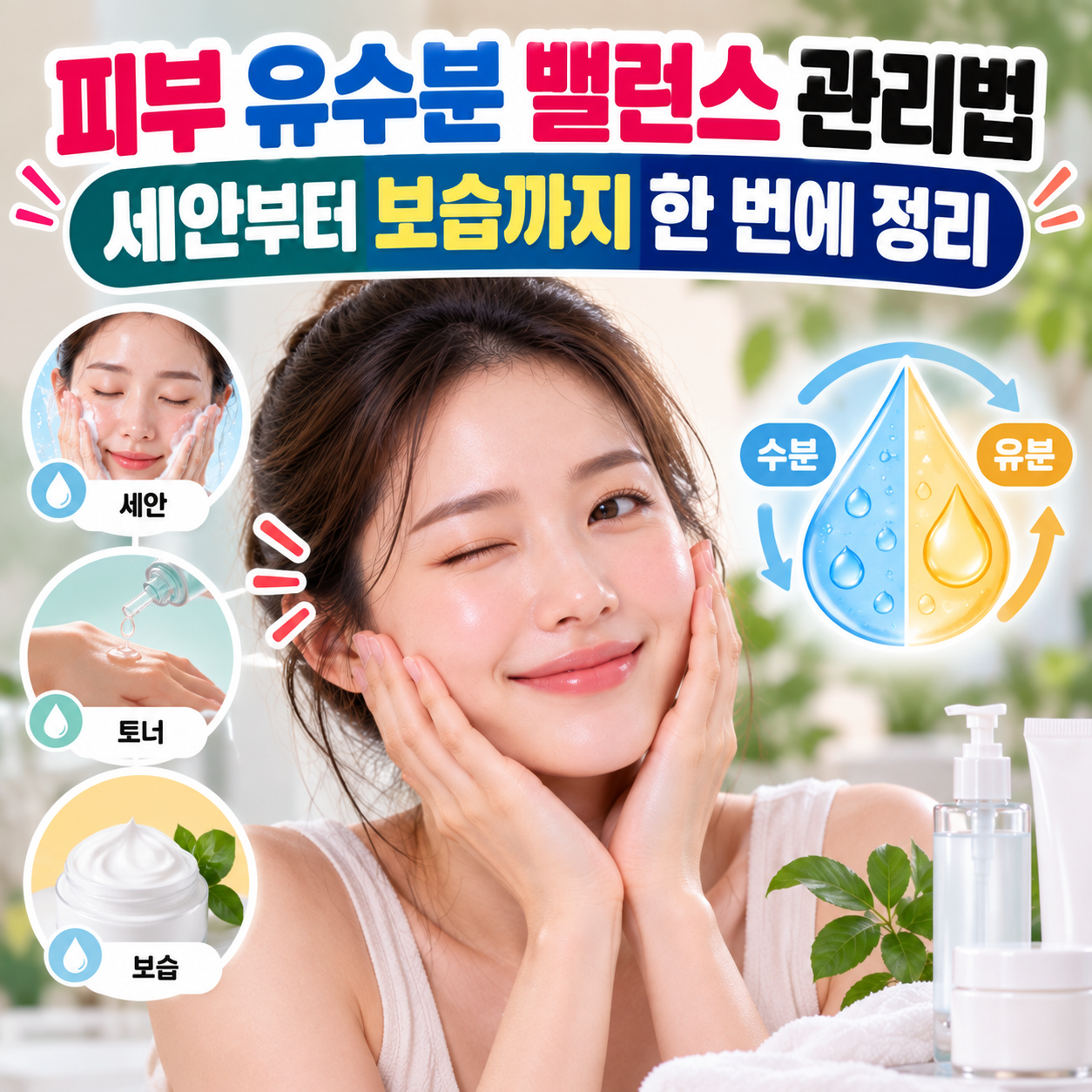 피부 유수분 밸런스 관리법