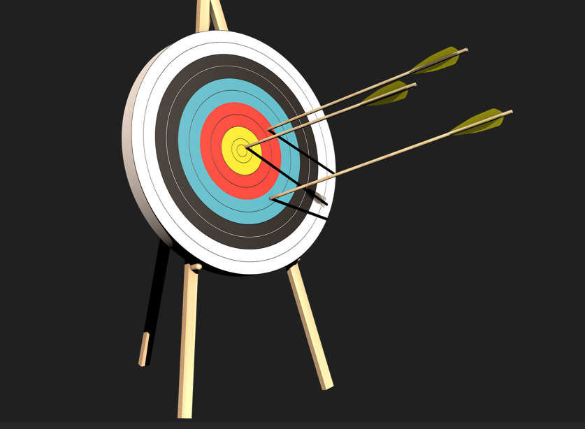 양궁 화살 표적