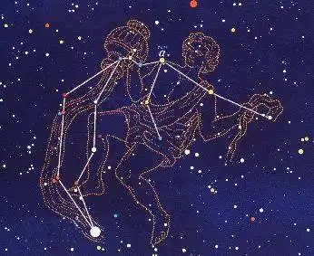 물병자리별모양