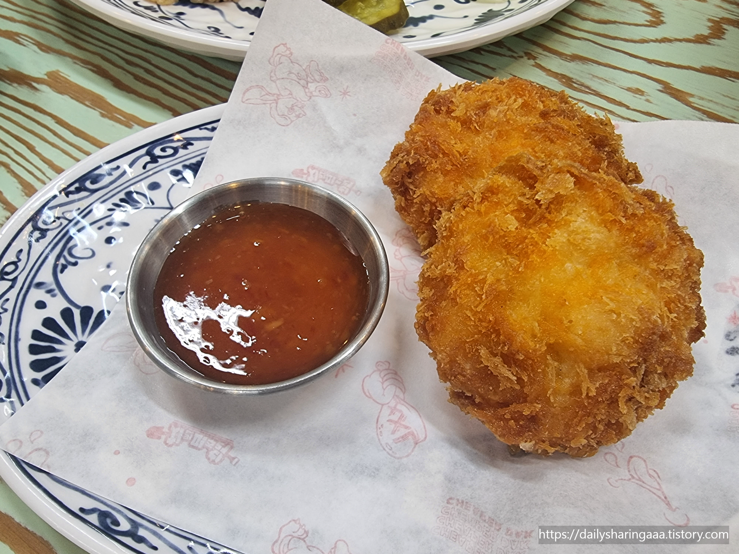 청라_베트남노상식당_2인세트_새우크로켓