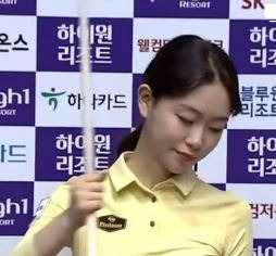 김보라 당구선수 당구 입문