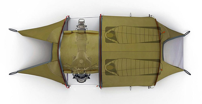 모토캠핑 텐트 REDVERZ ATACAMA EXPEDITION