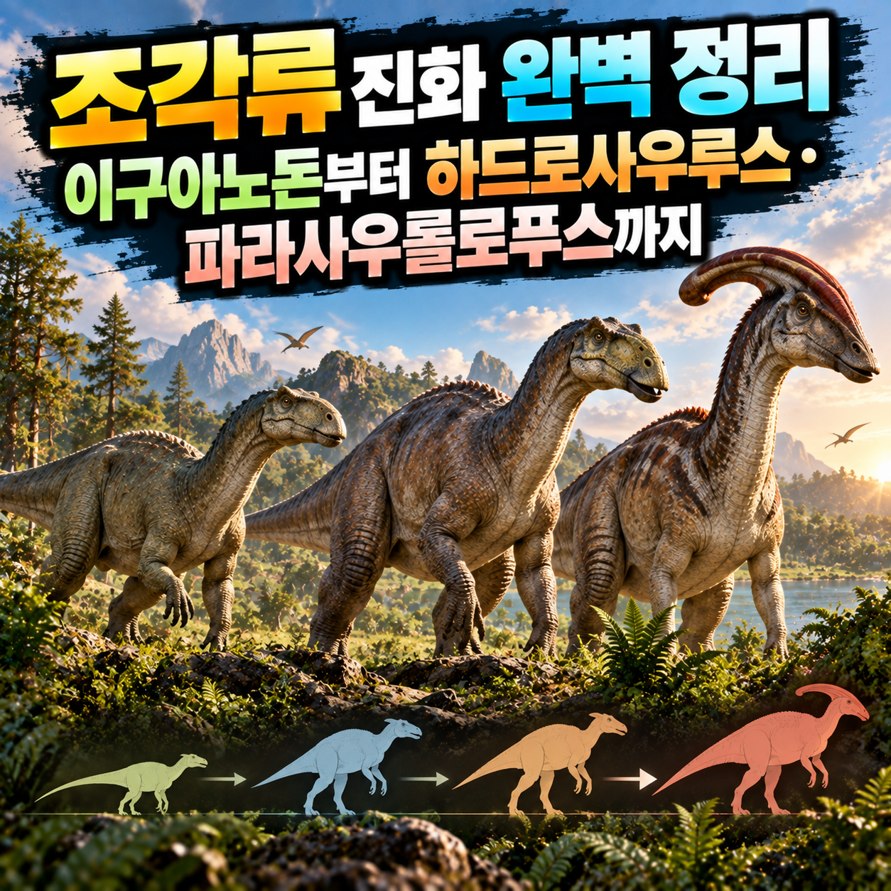 조각류 진화