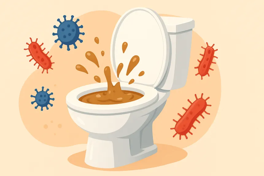 설사가 계속될때