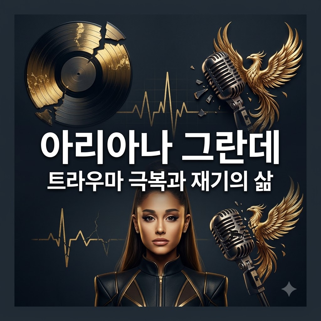 팝가수 아리아나 그란데의 삶과 시련 극복 재기 스토리
