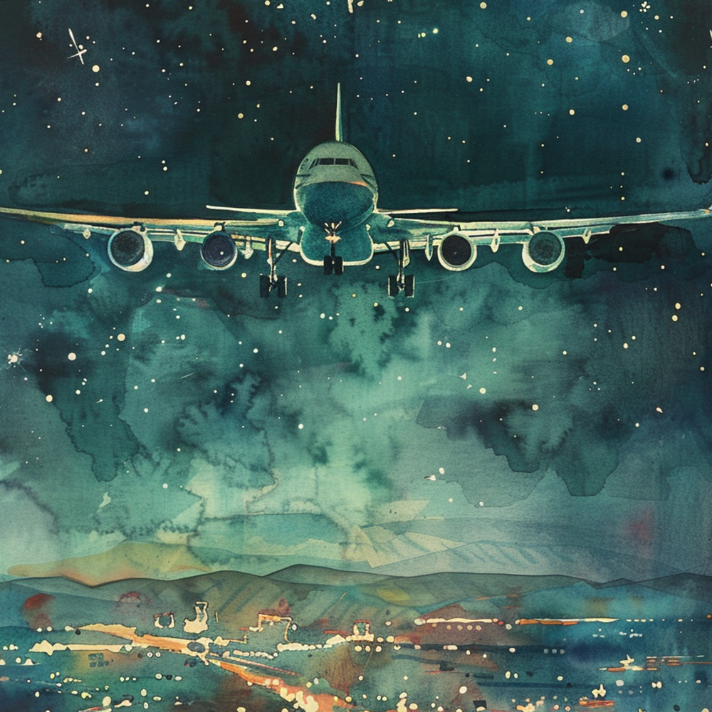 비행기 보는 꿈해몽