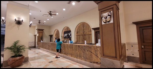 제이파크리조트-리셉션-체크인-체크아웃장소