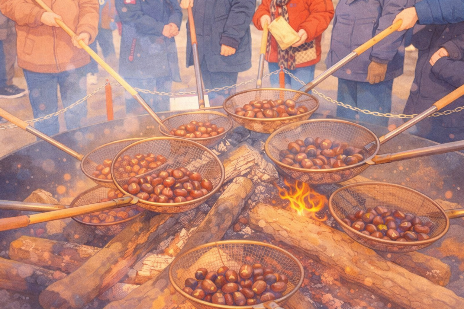 겨울공주 군밤축제