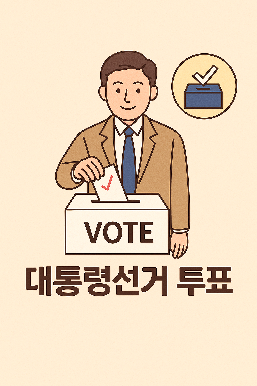 대통령선거 투표장소안내