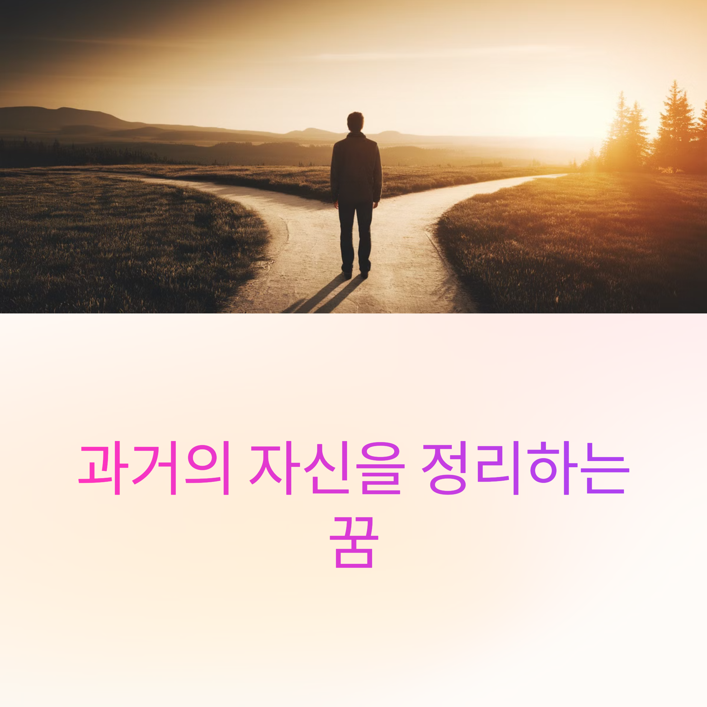 과거의 자신을 정리하는 꿈