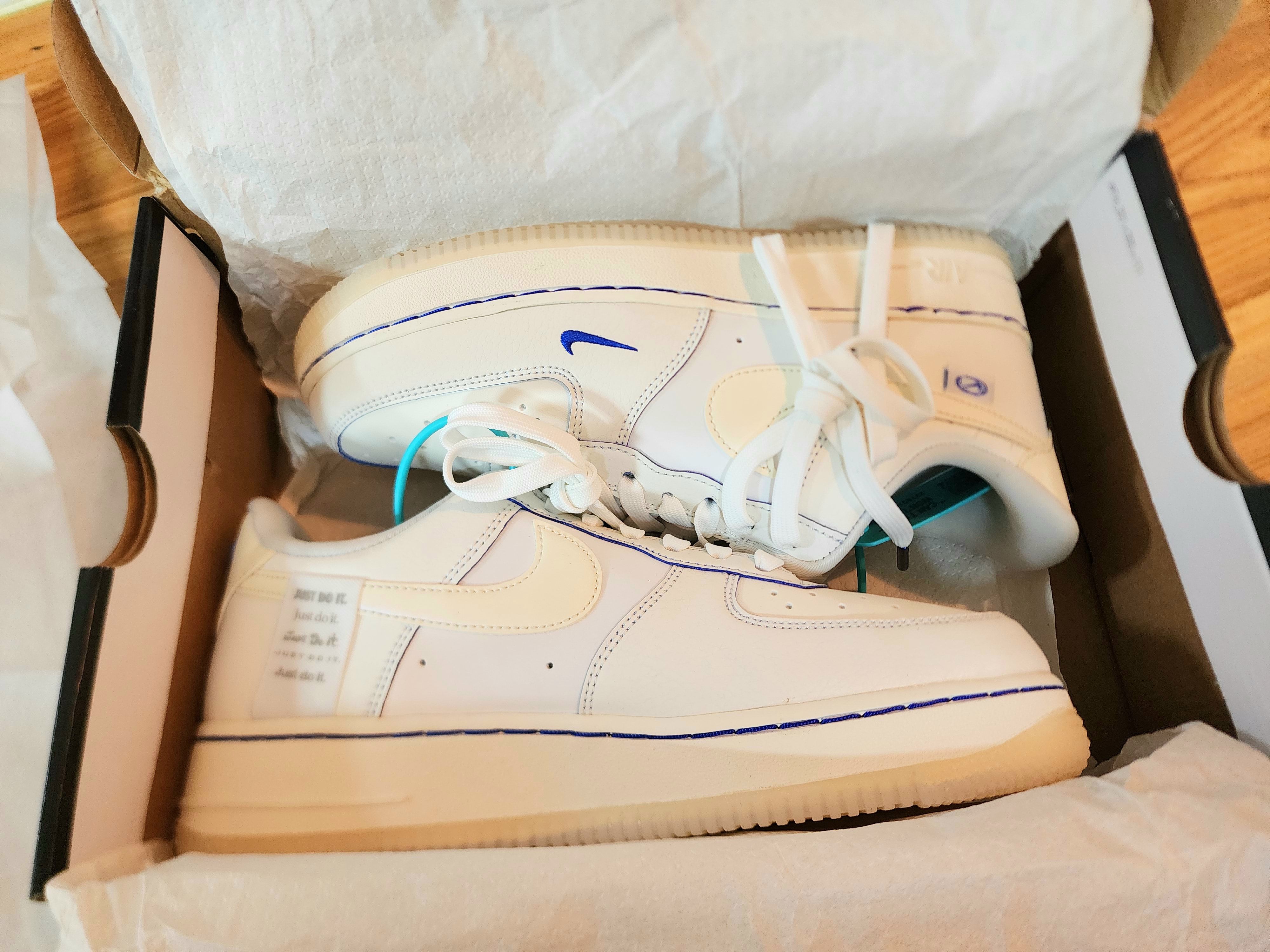 나이키 에어포스1 07 로얄블루