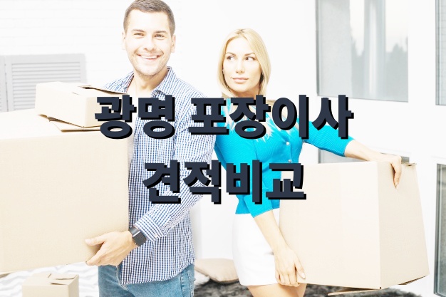 광명 포장이사 견적비교