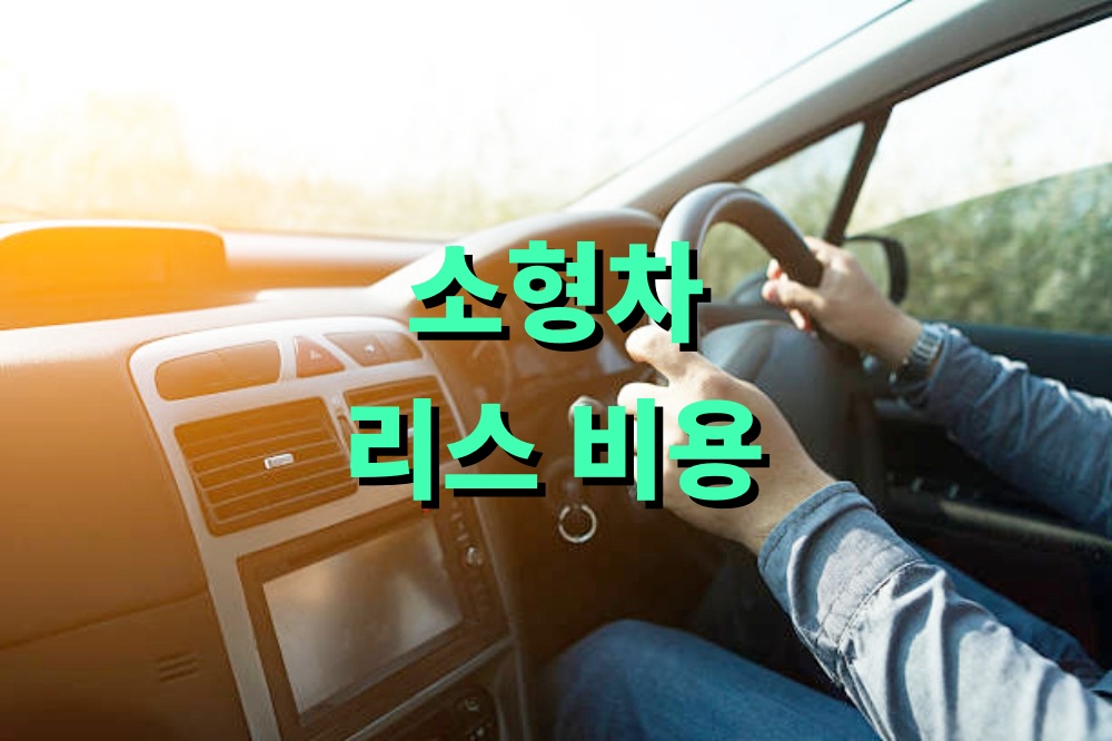 소형차 리스 비용 줄이는 방법