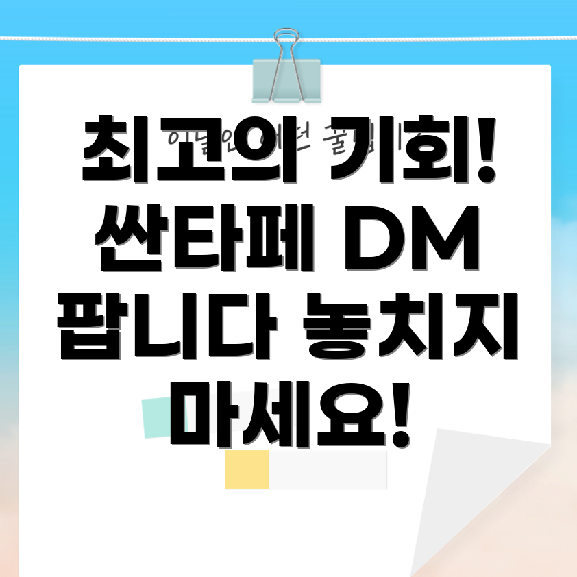 싼타페 DM 중고차