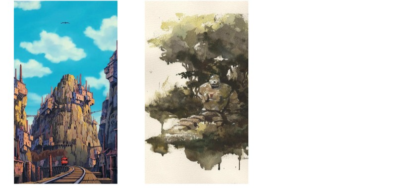 천공의 성 라퓨타 배경화면 지브리 아이패드 아이폰