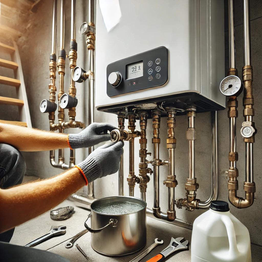 언보일러녹이는법