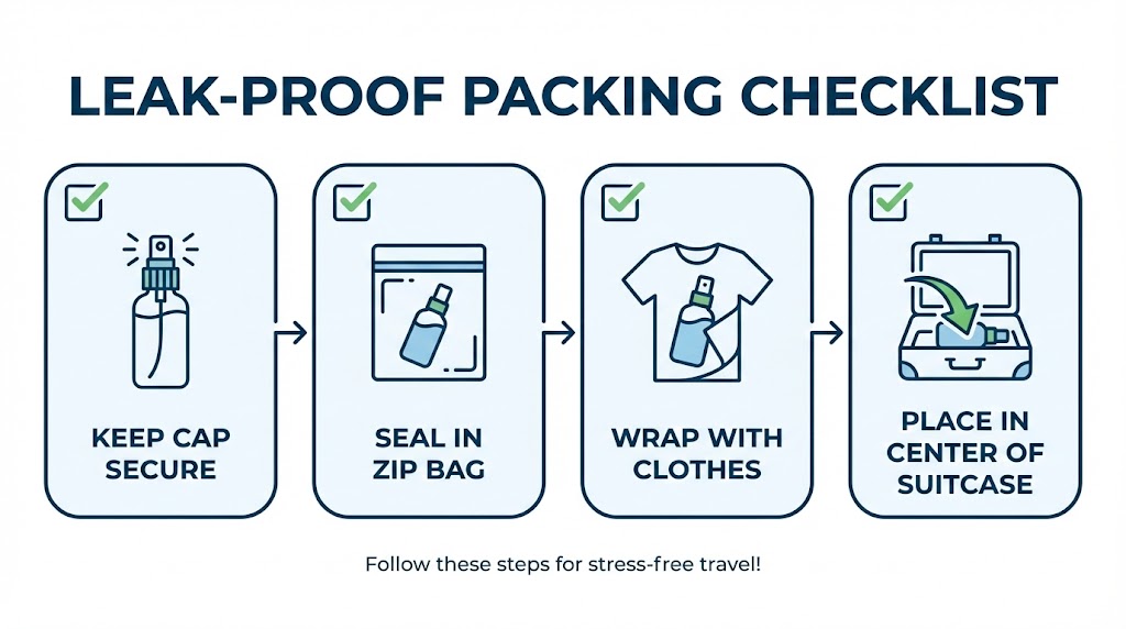 헤어스프레이 위탁수하물 가능? 가연성(LPG) 표기&middot;메이크업 픽서까지 국내선(제주도) 반입 규정 총정리