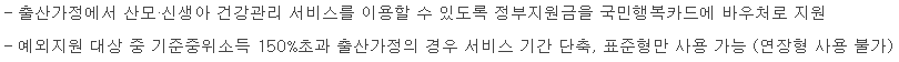 산모&middot;신생아 건강관리 지원2