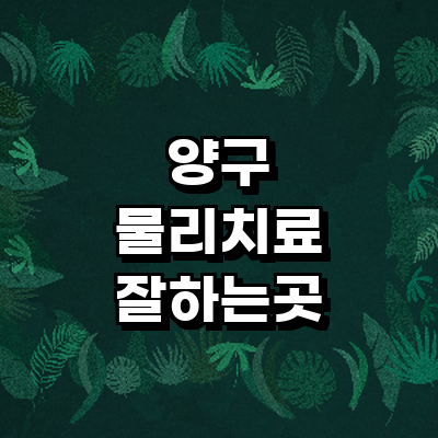 양구군 정형외과