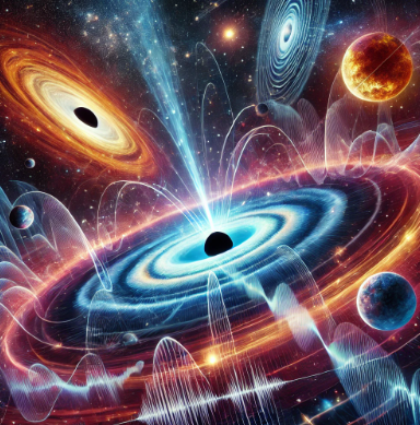 dn주의 신비한 소리 – 블랙홀, 펄서, 행성이 들려주는 우주의 하모니