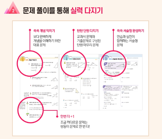 개념 플러스 유형 파워 1-2 2-2 3-2 답지