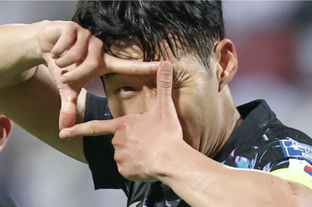 후반 37분 이강인 도움, 손흥민 득점