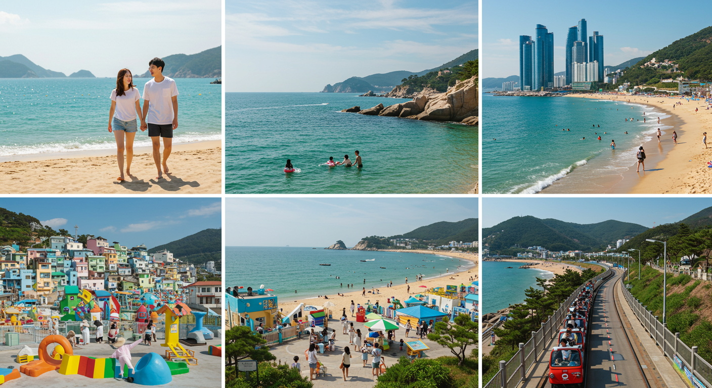 부산 해운대·광안리·감천마을