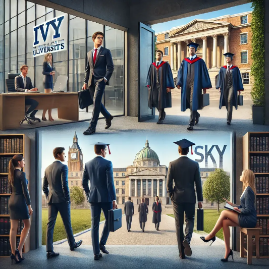 아이비리그,옥스브리지,서울대,고려대,연세대,명문대,졸업장,사회